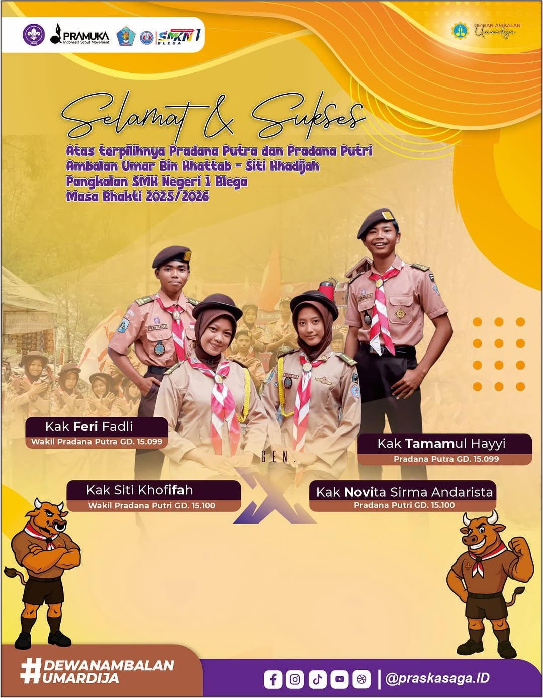 Foto Kak Feri Fadli & Kak Siti Khafifah